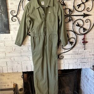 Lee Sage Green coveralls Sz S